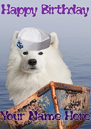 happy birthday samoyed