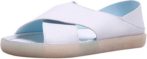 Amazon Co Jp Goenn レディース サンダル 通勤靴 おしゃれ カジュアル 旅行 歩きやすい 便利 靴 美脚 彼女 痛くない 大学生 オープントゥ お出かけ 余暇 魚の口の靴 夏 厚底 スリップオン 履きやすい 簡単 散歩 お母さん 服 ファッション小物