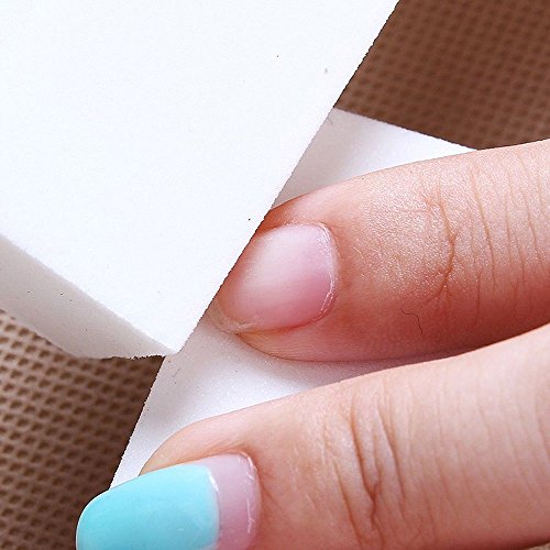 Lautechco® 12 Pcs White Buffer Block Acrylic Nail Art Care Tips Sanding Files Tool Buffer Sanding Block Nail Tips - Thumbnail 4