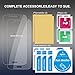 Loisa Galaxy S7 Screen Protector [2 Pack], Full Coverage 3D PET Soft TPU Premium Screen Film with Lifetime Replacement Warranty for Samsung Galaxy S7