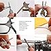 Utility Key 6-in-1 Multifunctional Tool for Outdoor Portable Stainless Steel Folding Screwdrivers and Home Repair Gadget(2 Pack)