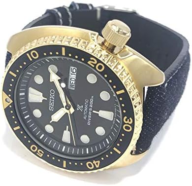 岡山デニム コラボ セイコー Seiko 腕時計 Prospex プロスペックス 自動巻き ゴールド タートル ダイバーズ 0ｍ Srpc44 メンズ