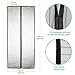 YINXN Reinforced Magnetic Screen Door with Lightweight Mesh Curtain Full Frame Velcro Ultra Seal Magnets Shut Automatically Fits Door Up to 39 x 83-inch Max