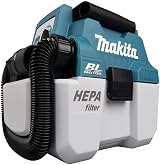 Makita DVC750LZ 18V Li-ion Brushless L-Class Vacuum Blue Batteries Charger Not view 7