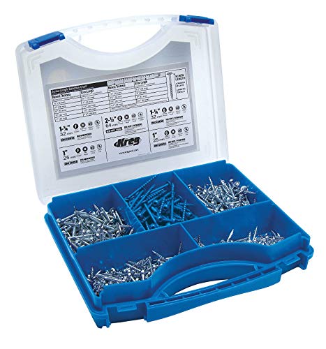 Kreg SK03 Pocket-Hole Screw Kit in 5 Sizes - //medicalbooks.filipinodoctors.org