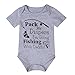 Infant Baby Boy Girl Romper Jumpsuit Bodysuit Outfits Sunsuit One-pieces(0-6 months, grey)