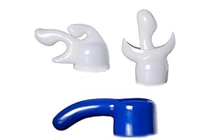 Qyratheon 3Pcs Magic Wand Attachment Set for Women,Fit for Hitachi Attachments,Inner Diameter 2.36 Inches