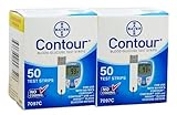 Bayer Contour Blood Glucose, 100 Strips
