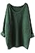 SEXYARN Womens Loose Knitted Crewneck Long Sleeve Pullover Sweaters