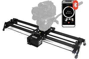 KONOVA P1S3 Wireless Motorized Carbon Slider Parallax Panorama Video for DSLR, Mirrorless, Mobile Phone with Carry Bag (60cm (23.6"))