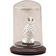 Silverwala 999 Pure Silver Owl/Ullu Idol For Wealth And Longevity/Gift Item