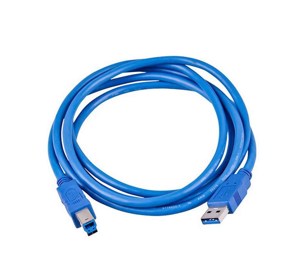 blue printer cable
