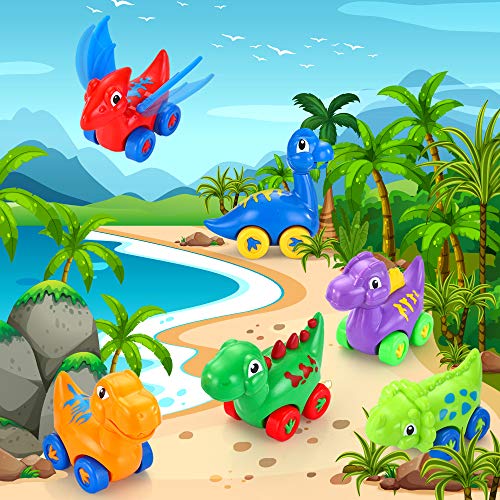 3 VATOS+Dinosaur+Toddler+Creative+Vehicles