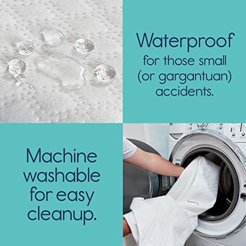 hiccapop Pack and Play Mattress Pad for (38"x26"x1") Portable Crib