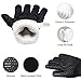 Grill Gloves [Heat & Cooking Gloves] 932°F Extreme High Heat Resistant Grill Gloves Oven Baking Barbecue Grilling Gloves Extra Large Long Cuff EN407 Certified Gloves Aramid & Silicone Gloves