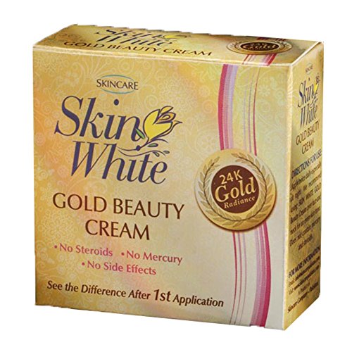 Skincare Skin White Gold Beauty Cream - No Steorids - No Mercury - Facial Clearing Treatment