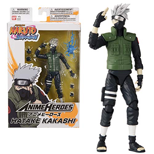 BANDAI-36903-Anime-Heroes-Naruto-15cm-Hatake-Kakashi-Action-Figures