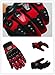 Pro-Biker Bicycle Motorcycle Motorbike Powersports Racing Gloves (XL, Blue)