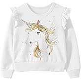 Little Hand Toddler Girls Sweatshirts Crewneck Hoodies Long Sleeve Collage T Shirts Kids Pullover Tops