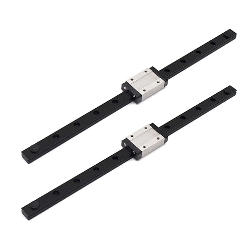 IMETRX MGN12H 300mm Premium Linear Rail Guide 2pcs MGN12 Linear Slide ...