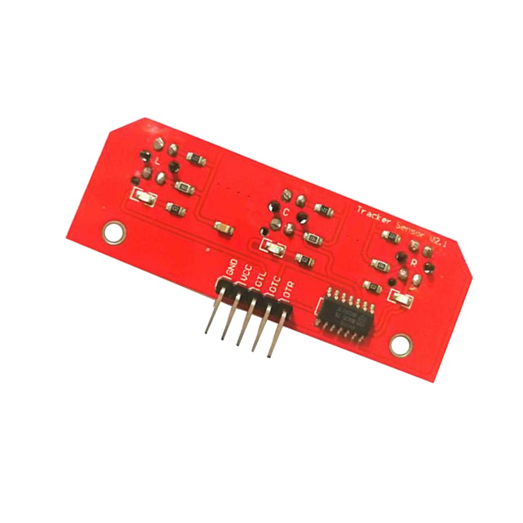 Line sensor. Ir line sensor dimension.