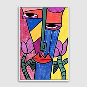 Framed Canvas Home Artwork Decoration Portrait Canvas Wall Art for Living Room, Bedroom - 16x24 inches