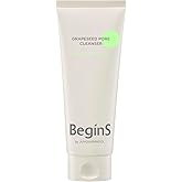 Begins by JUNGSAEMMOOL Grapeseed Pore Cleanser 5.07 Fl Oz, Gentle Daily Exfoliating Face Wash with Grapeseed Powder, Vegan Low-Irritant Formula, Deep Pore Cleanser for Smooth Skin, Korean Skincare