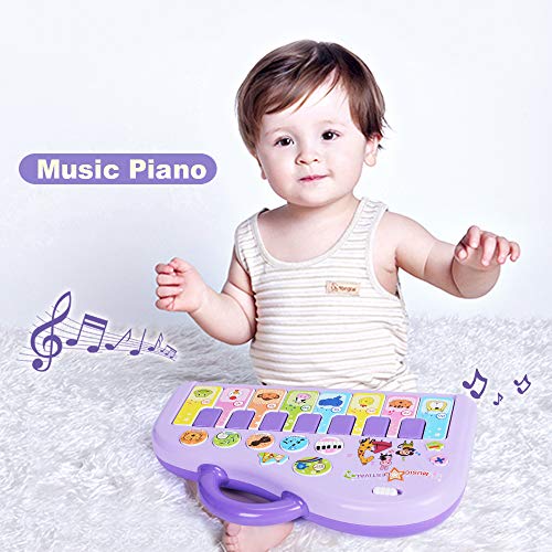 NextX Baby Musical Toys, Baby Piano Infant Learning Fun Toys for Toddlers Boys Girls