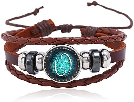 INMOFN Vintage Style Black Brown Braided Genuine Leather Bracelet for Men With Stainless Steel Clasp