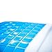 (2 Pack) PharMeDoc Memory Foam Pillow w/ Cooling Gel - Orthopedic Support Pillow Designed for Maximum Comfort and Pain Relief - Hypoallergenic Material - Washable Pillow Cover