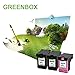GREENBOX Remanufactured Ink Cartridge 61 Replacement for HP 61XL 61 XL for HP Envy 4500 5530 5534 5535 Deskjet 1000 1056 1010 1510 1512 2540 3050 Officejet 2620 4630 Printer (2 Black 1 Tri-Color)