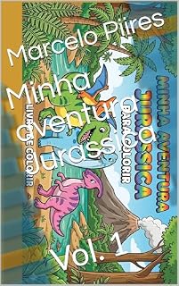 Livro Minha aventura Jurassica: Vol. 1 (Livretos de Colorir)