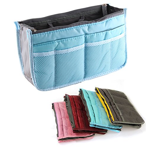 Organizer Per Borse 2 Pezzi - Borselli Multiscomparto Portatili Per Cosmetici, Trucchi E Accessori - Foto 8