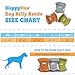 HappyPaw Reusable Washable Dog Belly Bands (5 Pack) - Durable Comfortable Stylish Dog Wraps Male Dogs - Premium Quality (XL)