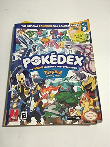 Pokemon Diamond Pearl Pokedex The Official Pokemon Full Pokedex Guide By Lawrence Neves