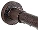 BRIOFOX Shower Curtain Rod 43-73 Inches Bronze, Never Rust and Non-Fall Down Spring Tension Rod, Stainless Steel primary