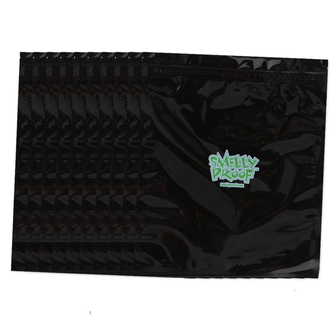 10pk LARGE Black Reusable Bags, Washable Ziplock Bags, US-Made, BPA & PEVA FREE, Non-Silicone Zip Lock Reusable Food Storage Bags, 4-MIL Reusable Freezer Bags, 10 x Smelly Proof Bags Quart 8.5" x 10"