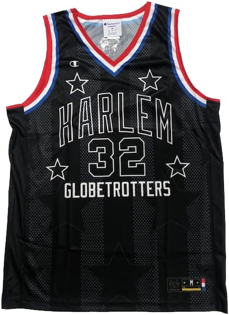 Amazon.com: Harlem Globetrotters Wham #40 Black Replica Jersey by