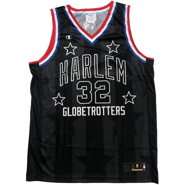 Amazon.com: Harlem Globetrotters Torch #10 Black Replica Jersey by