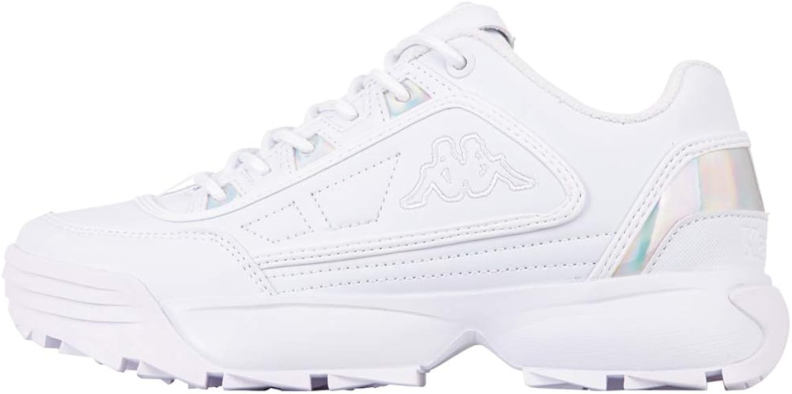 Kappa Unisex Rave GC Women Road Running Shoe, 1010 White, 7 UK Amazon