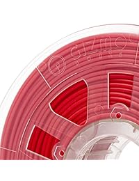 gizmodorks 3 mm (2.85 mm) Caderas filamento 1 kg 2.2lb para impresoras 3d, color rojo
