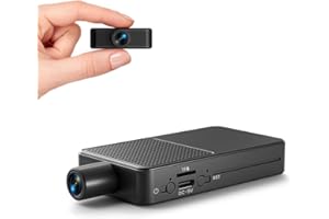 STENRITAL Hidden Camera, Nanny Cam Wireless with 8-Hour Battery Life, 4K Mini Security Camera WiFi/No-WiFi Use, 1-Year Free Cloud Storage, Nanny/Pet/Baby Monitor-2025 Upgraded