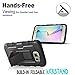 Galaxy S6 Edge Case, Samsung Galaxy S6 Edge Case, Starshop [Heavy Duty] Dual Layers Kickstand Case and Locking Belt Clip (Black)