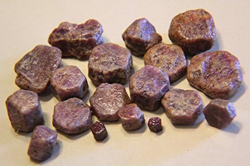 550ct (1/4lb) Premium Ruby CUT GRADE Natural Rough Emotional Healing &amp; Physical Heart Healing