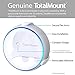 TotalMount Compatible with Dot 3rd Gen – Hole-Free Wall Mount – Eliminates Need to Drill Holes in Your Wall (White)