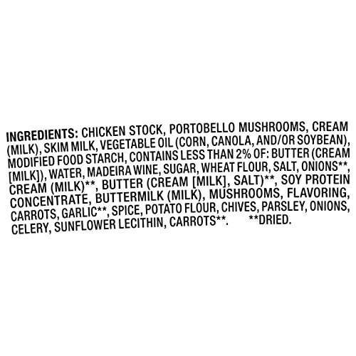 Campbell's Slow Kettle Style Soup, Portobello Mushroom & Madeira Bisque, 15.3 Ounce