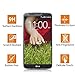 [2-Pack]LG G2 Tempered Glass Screen Protector, ZeKing 0.33mm 2.5D Edge 9H Hardness [Anti Scratch][Anti-Fingerprint] Bubble Free, Lifetime Replacement Warranty