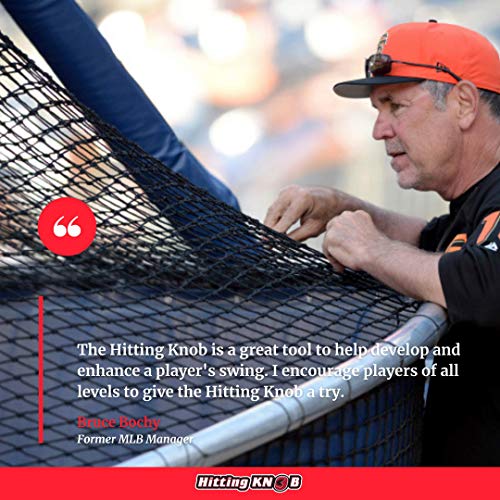 Hitting Knob A Baseball & Softball Swing Training Bat Weight