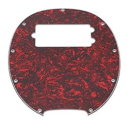 9 Hole Bass Electric Guitar Pickguard, 5 String