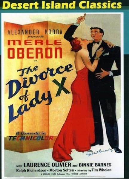 Amazon Com Divorce Of Lady X Merle Oberon Laurence Olivier Ralph Richardson Binnie Barnes Morton Selten John H Roberts Eileen Peel Gertrude Musgrove Gus Mcnaughton Hugh Mcdermott Tim Whelan Sr Alexander Korda Movies